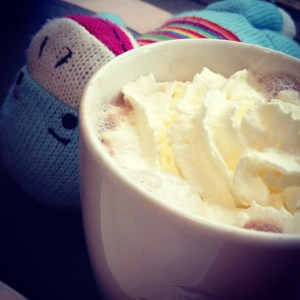 Maurice in Starbucks