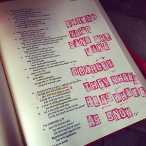 Isaiah Chapter 1 verse 18