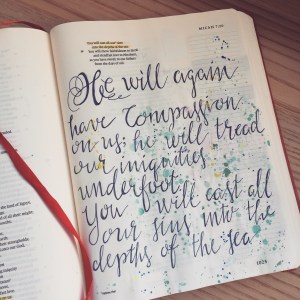 The finished product