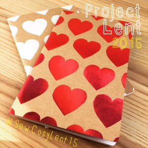 Two heart notebooks