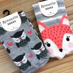 Novelty Socks, Owls and Foxes