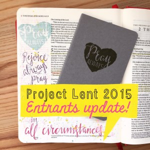 Project Lent Update